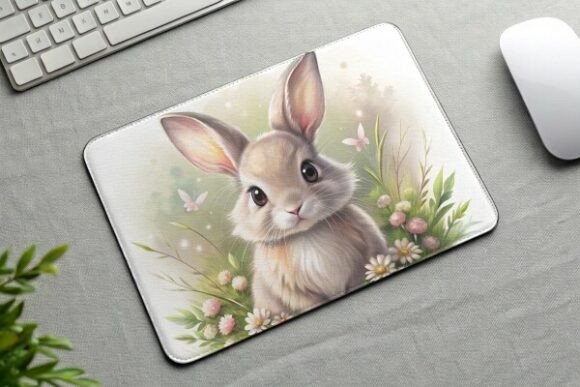 Download Easter Bunny Mouse Pad PNG Sublimation - Sublimation Collection