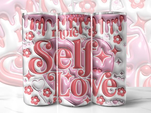 Download Self Love 3D Tumbler Wrap Sublimation - Sublimation Collection