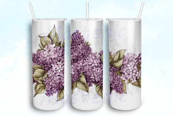 Download Floral Lilac Sublimation Design Template - Sublimation Collection