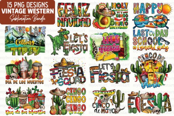 Download Vintage Western Sublimation Bundle - Sublimation Collection