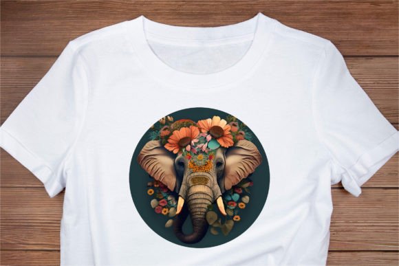 Download Elefant T-Shirt Sublimation. Tshirt Desi - Sublimation Collection