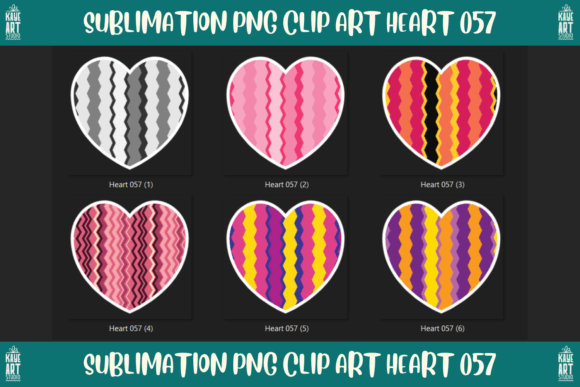 Download Heart Sublimation PNG Clip Art 057 - Sublimation Collection