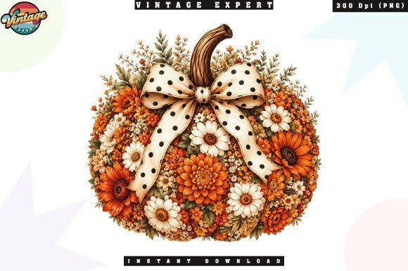 Download Rustic Autumn Pumpkin Bouquet PNG - Pumpkin Collection