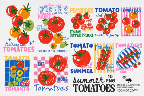 Download Tomato Summer PNG Sublimation Bundle - Sublimation Collection