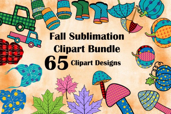 Download Fall Sublimation Clipart Bundle SVG Set - Sublimation Collection