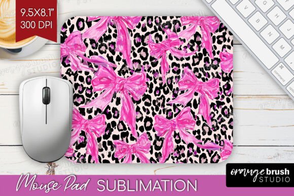 Download Leopard Print Mouse Pad PNG Sublimation - Sublimation Collection