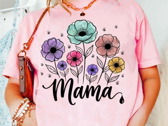 Download Mama Floral Sublimation Mother's Day PNG - Sublimation Collection