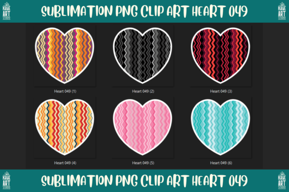 Download Heart Sublimation PNG Clip Art 049 - Sublimation Collection