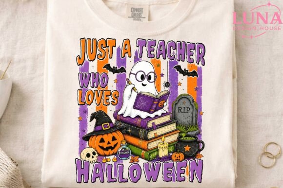 Download Teacher Halloween Ghost PNG Sublimation - Sublimation Collection