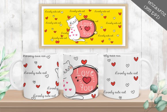 Download 11oz Mug Cat Lover Sublimation - Sublimation Collection