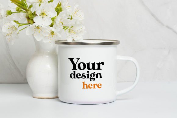 Download Enamel Mug Mockup Mock Up Sublimation - Sublimation Collection