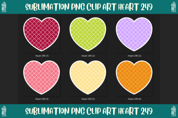 Download Heart Sublimation PNG Clip Art 249 - Sublimation Collection