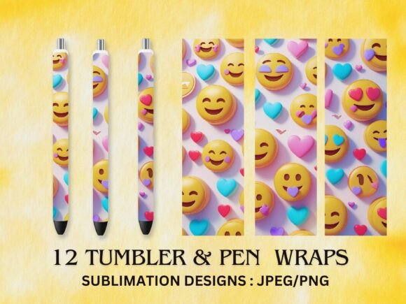 Download Pen Wrap Sublimation , Tumbler Wrap - Sublimation Collection