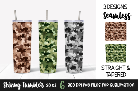 Download Military Camouflage Foil Tumbler Designs - Premium Resources
