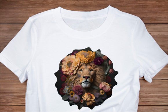 Download Lion T-Shirt Sublimation. Tshirt Design - Sublimation Collection