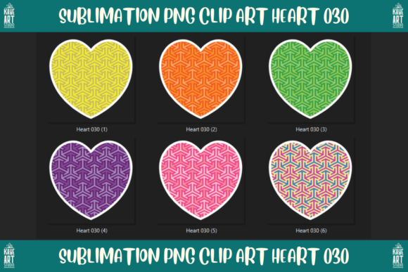 Download Heart Sublimation PNG Clip Art 030 - Sublimation Collection