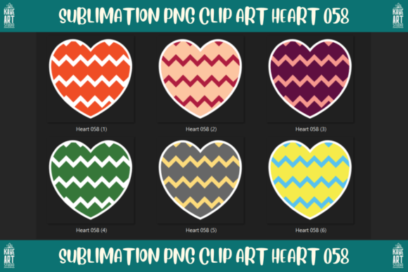 Download Heart Sublimation PNG Clip Art 058 - Sublimation Collection