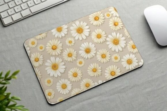 Download Daisy Flowers Mouse Pad PNG Sublimation - Sublimation Collection