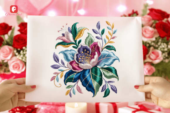 Download Elegant Botanical Flower Sublimation PNG - Sublimation Collection