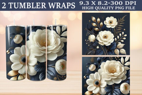 Download Floral Sublimation Tumbler Wraps 20oz - Sublimation Collection