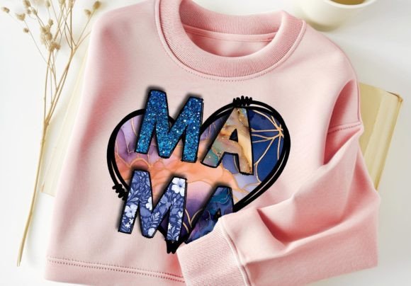 Download Heart Mama PNG Sublimation Tshirt Design - Sublimation Collection