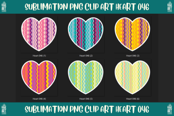 Download Heart Sublimation PNG Clip Art 046 - Sublimation Collection