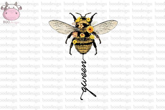Download Wild Flower Bee Queen Sublimation - Sublimation Collection