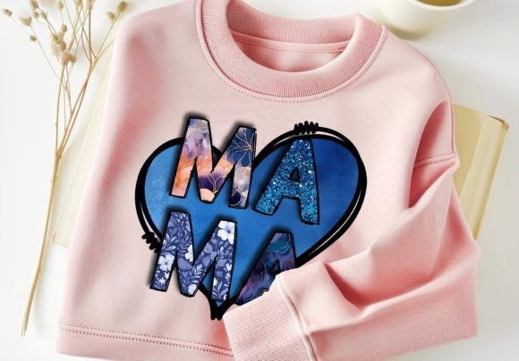 Download Heart Mama PNG Sublimation Tshirt Design - Sublimation Collection