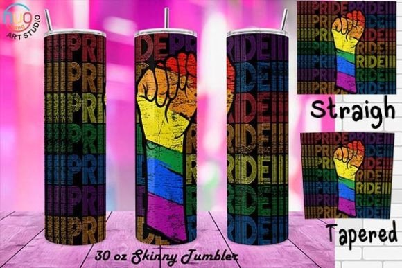 Download Pride 30 Oz Skinny Tumbler Sublimation - Sublimation Collection