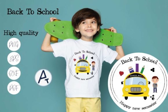 Download Back to School Sublimation - Bus - Sublimation Collection