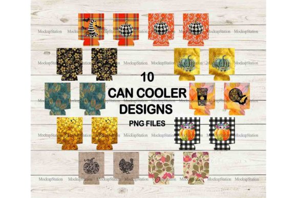 Download Fall Can Cooler Sublimation Bundle - Sublimation Collection