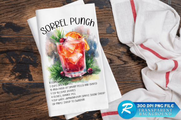 Download Sorrel Punch Sublimation Design - Sublimation Collection