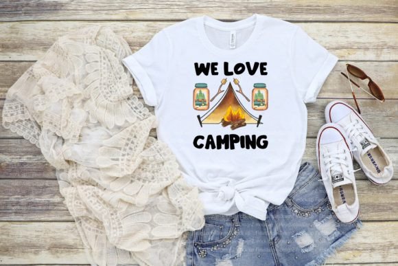 Download Retro Watercolor Camping Sublimation SVG - Sublimation Collection